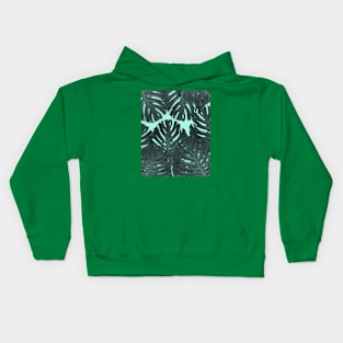 Monstera Leaf Kids Hoodie